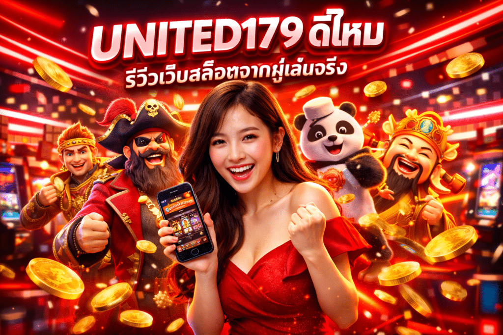 UNITED179 ดีไหม รีวิวเว็บสล็อตจากผู้เล่นจริง